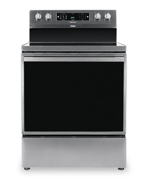 NE63A6751SG by Samsung - 6.3 cu. ft. Smart Freestanding Electric Range with  Flex Duo™, No-Preheat Air Fry & Griddle in Black Stainless Steel