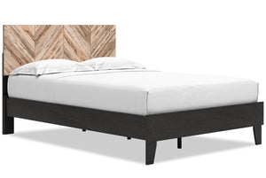 Wolf Full Bed - Brown
