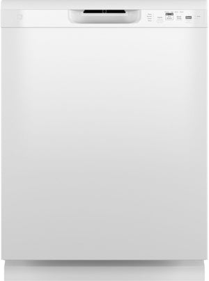 GE 24" Built-In Dishwasher with Front Controls - GDF510PGRWW | Lave-vaisselle encastré GE de 24 po avec commandes à l’avant – GDF510PGRWW | GDF510PW