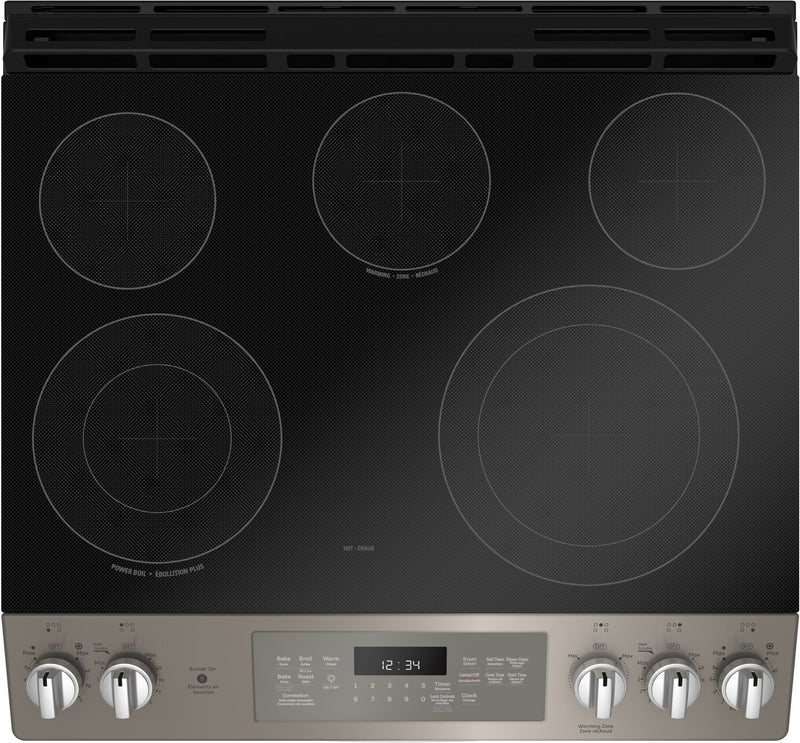 GE 5.3 Cu. Ft. FrontControl Freestanding Electric Range JCS840EMES The Brick