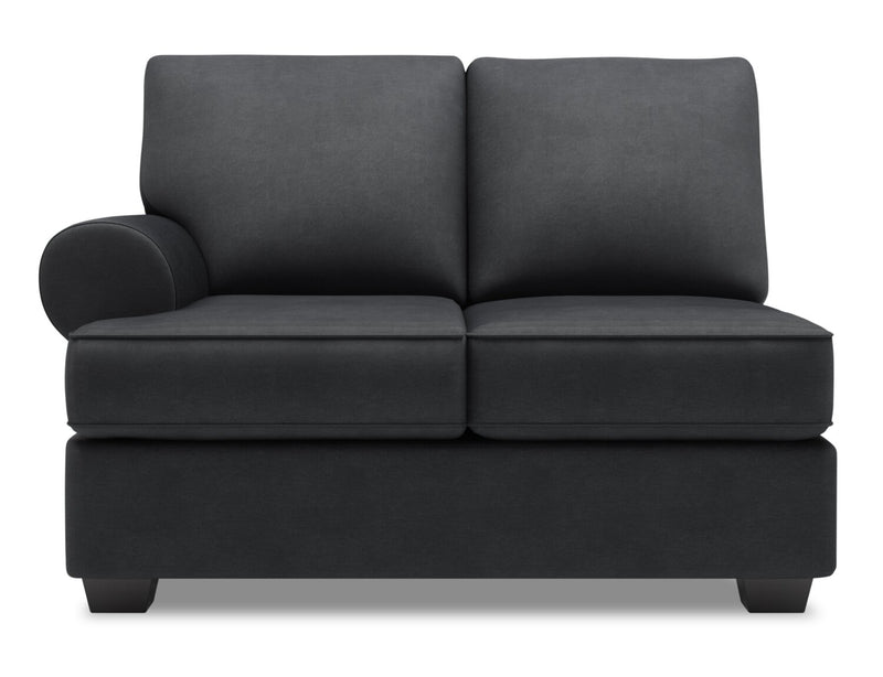 Sofa Lab Roll LAF Loveseat - Pax Pepper