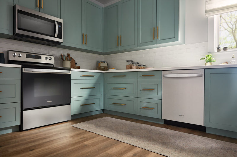 Whirlpool 24\" 55 dBA Built-In Top-Control Dishwasher - Fingerprint Resistant Stainless Steel - WDT540HAMZ