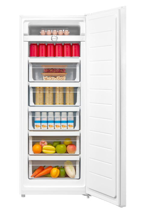 Midea 6.9 Cu. Ft. Convertible Upright Refrigerator-Freezer - MRU07B3AWW 