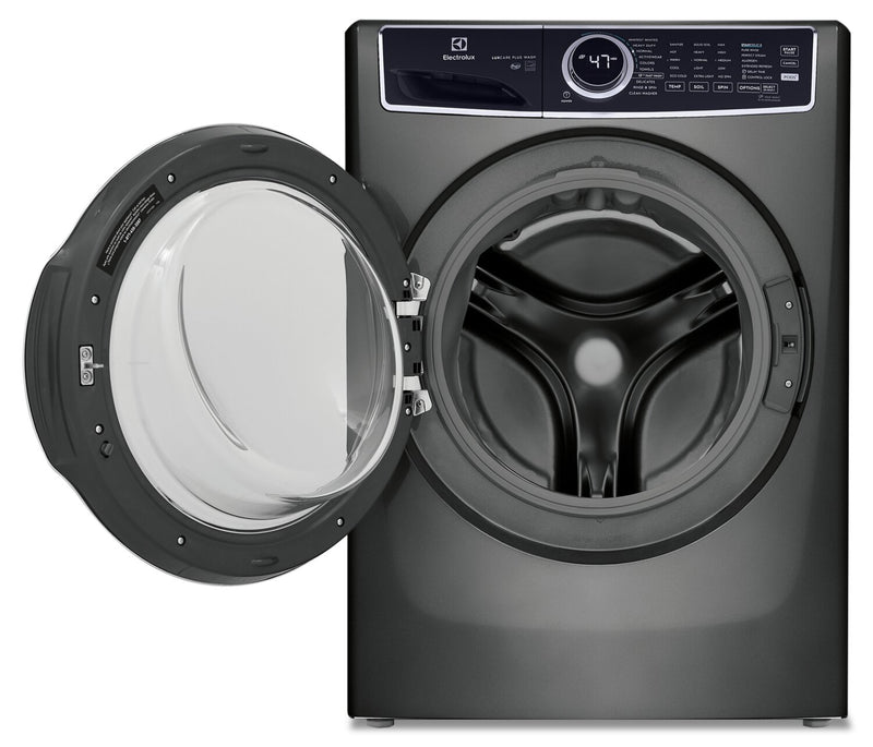 Electrolux 4.5 Cu. Ft. Front-Load High-Efficiency Steam Washer - Titanium - Stackable - ELFW7537AT