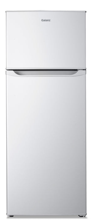 Galanz 7.6 Cu. Ft. Compact Top-Freezer Refrigerator - GLR76TWEE