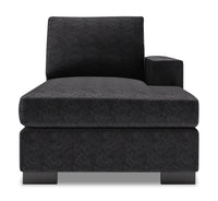 Sofa Lab Track RAF Chaise - Luxury Charcoal 