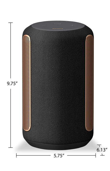 Sony Black Premium Wireless Speaker with Ambient Room-Filling Sound - 2R1031