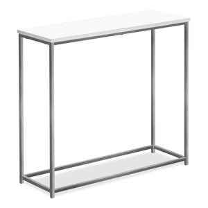 Alma Sofa Table - Silver | Table de salon Alma - argenté