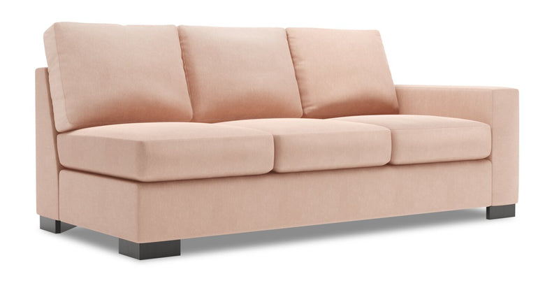 Sofa Lab Track RAF Sofa Bed - Pax Rose