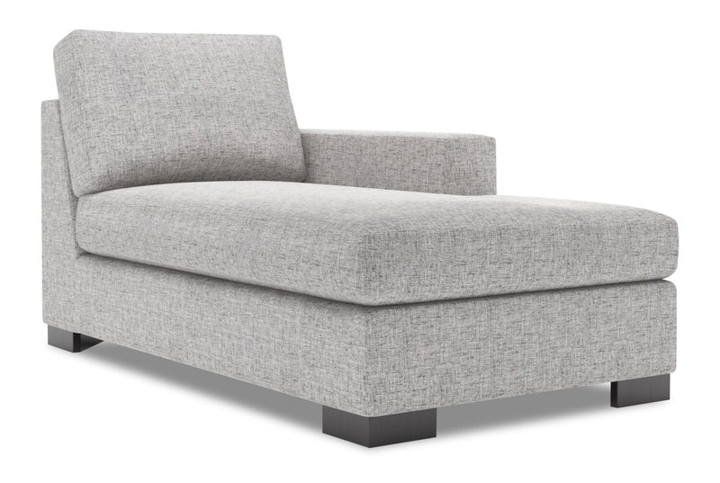 Sofa Lab Track RAF Chaise - Luna Domino