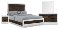 Remi 6-Piece Queen Bedroom Package - White 