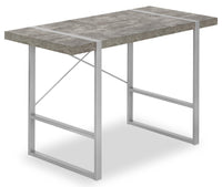 Avery Desk - Grey Stone-Look  