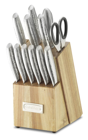 Cuisinart 14-Piece Stainless Steel Knife Block Set - HHC-14CC | Ensemble bloc et couteaux 14 pièces en acier inoxydable de Cuisinart - HHC-14CC | HHC14CCS
