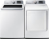 Samsung 5.2 Cu. Ft.  Top-Load Washer and 7.4 Cu. Ft. Electric Dryer - White