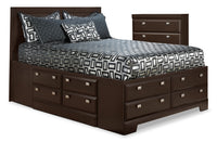 Yorkdale 4-Piece Full Storage Bed and Chest Package