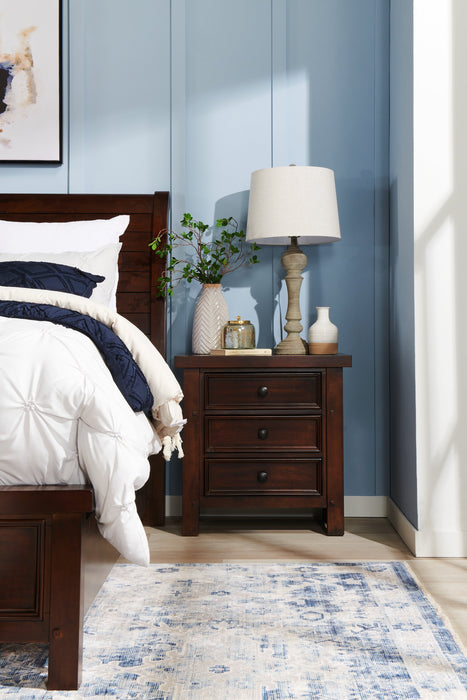 Sonoma Bedside 3-Drawer Nightstand, 28\"W x 28\"H - Mango Brown