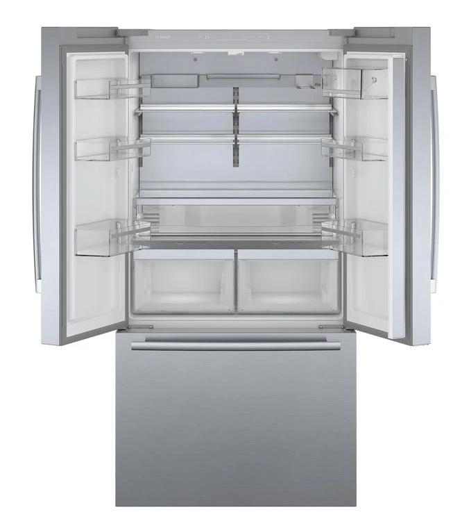 Bosch 21 Cu. Ft. 800 Series FrenchDoor Refrigerator B36CT80SNS The
