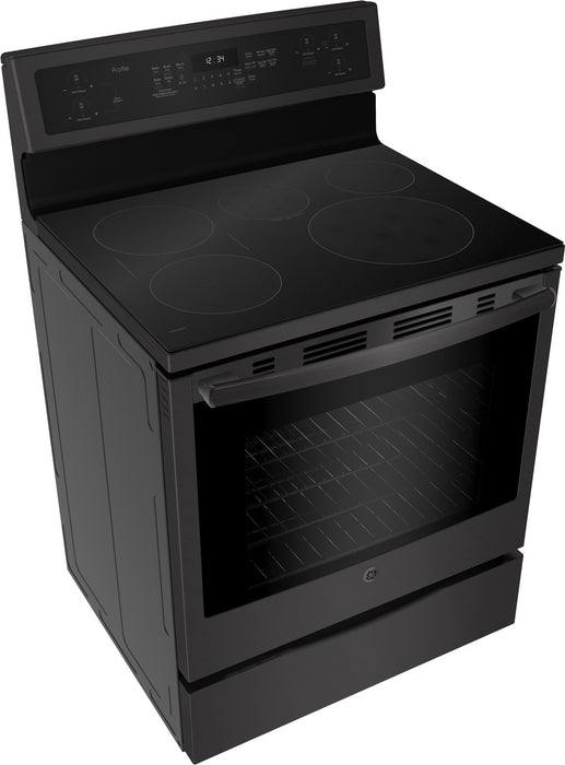 GE Profile 6.2 Cu. Ft. 5-Element Smooth-Top Electric Induction Range – PCHB920BMTS