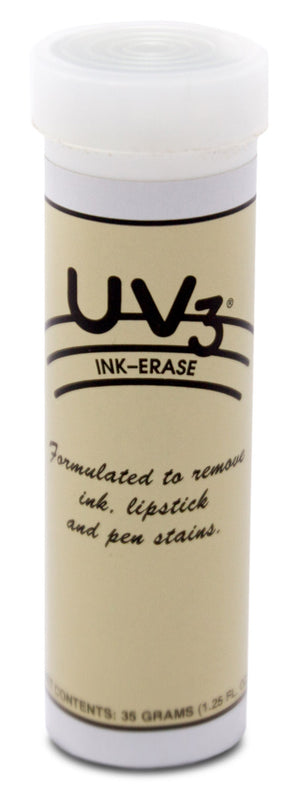 UV3 Ink Eraser Stick for Leather Furniture|Détachant d'encre UV3 en bâton pour les meubles en cuir|INKERASE