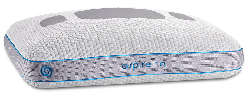 Bedgear™ Aspire 1.0 Position Pillow – Stomach Sleeper