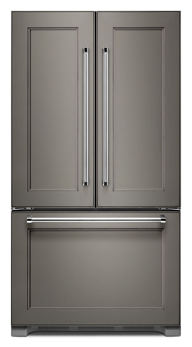 KitchenAid 22 Cu. Ft. French Door Refrigerator with Interior Dispenser - Panel-Ready - Refrigerator in Panel Ready