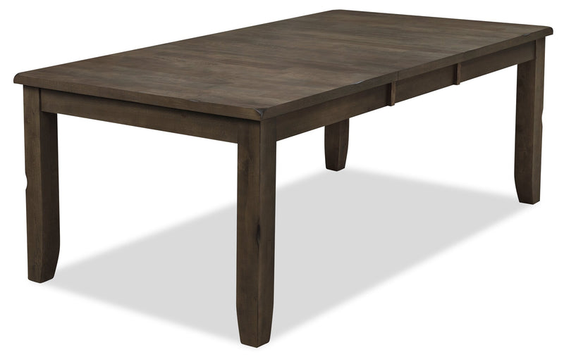Talia Dining Table with 6078"W Extension Grey/Brown The Brick
