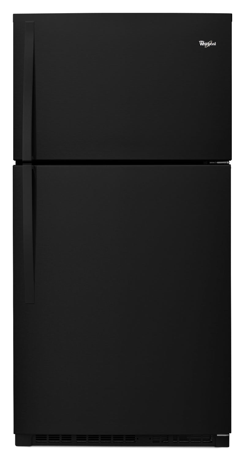 Whirlpool 21 Cu. Ft. Top-Freezer Refrigerator – WRT541SZDB - Refrigerator in Black