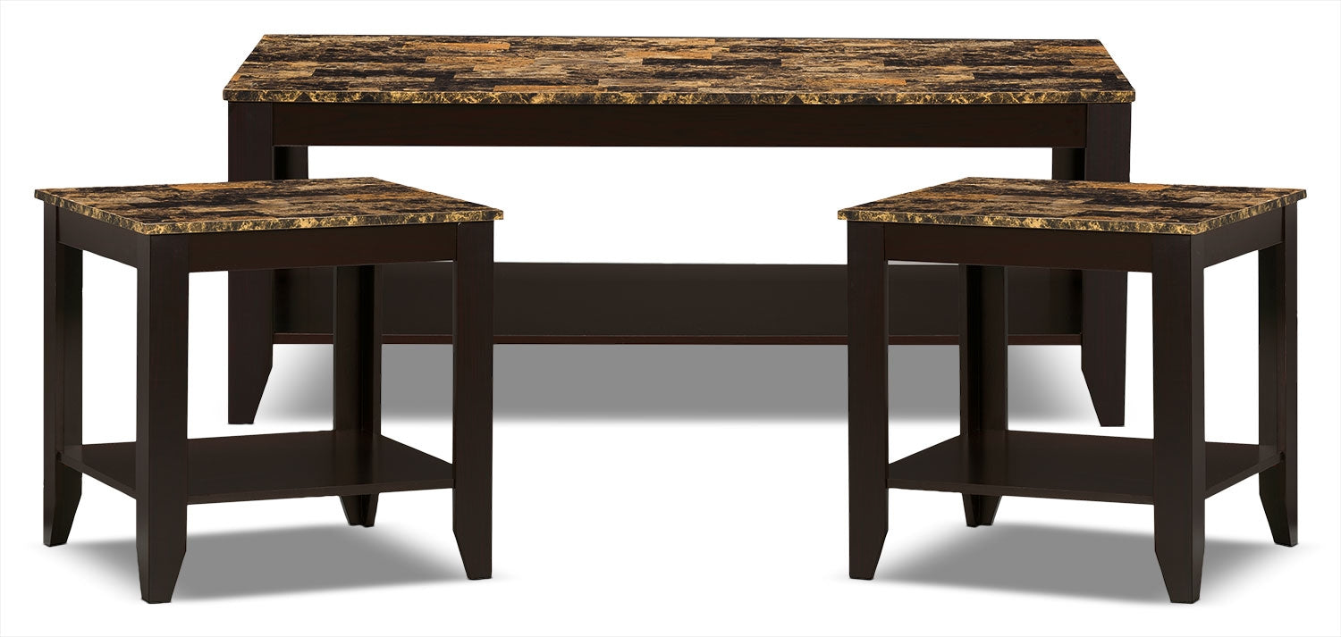 Brick coffee table sets discount
