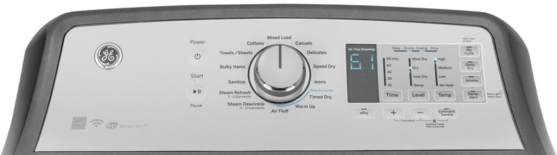GE 5.3 Cu. Ft. Top-Load Washer and 7.4 Cu. Ft. Electric Dryer