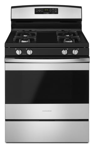 Amana 5.0 Cu. Ft. Freestanding Gas Range with Self-Clean – AGR6603SFS|Cuisinière à gaz amovible Amana de 5,0 pi3 avec autonettoyage – AGR6603SFS|AGR6603S