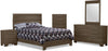 Olivia 7-Piece Queen Bedroom Package – Grey