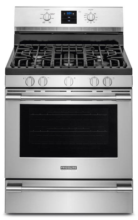 Frigidaire Professional 30\" Convection Gas Range - Stainless Steel