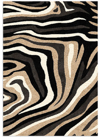 Shaggy Topographical Area Rug – 8' x 11'