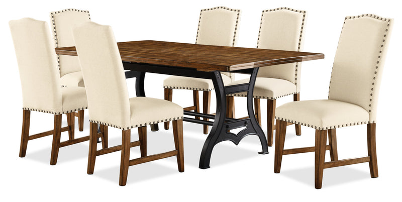 Alpine 7-Piece Dining Package – Beige