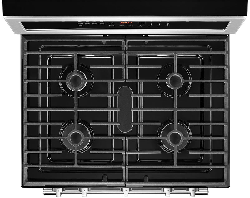 Maytag 5.8 Cu. Ft. Gas Range with AquaLift® and SelfClean Finger