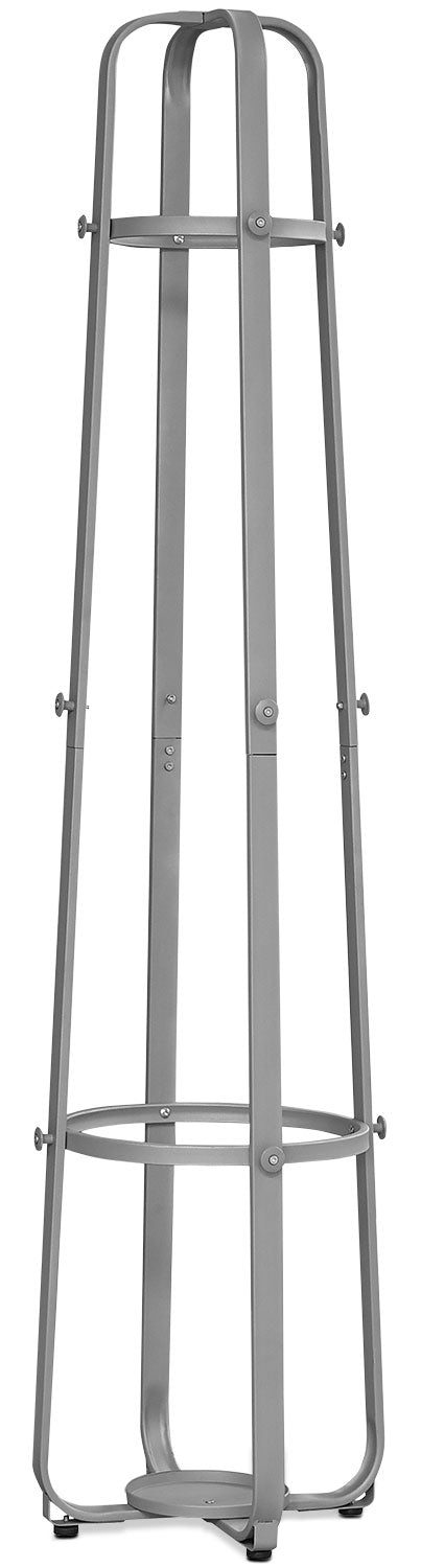 Mona Coat Rack – Silver - Contemporary style Coat Rack in Silver Metal