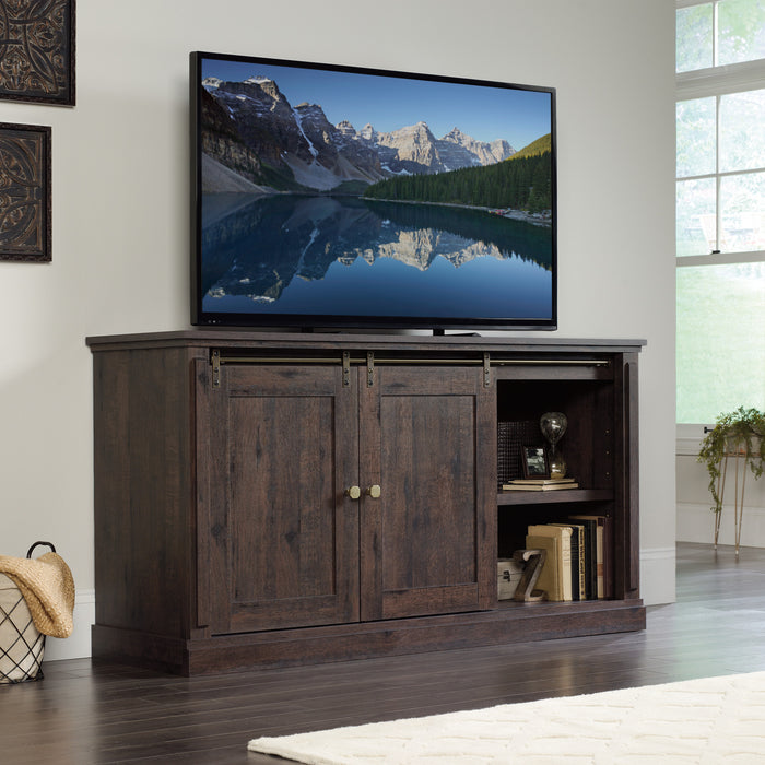 New Grange 65\" TV Stand – Coffee Oak