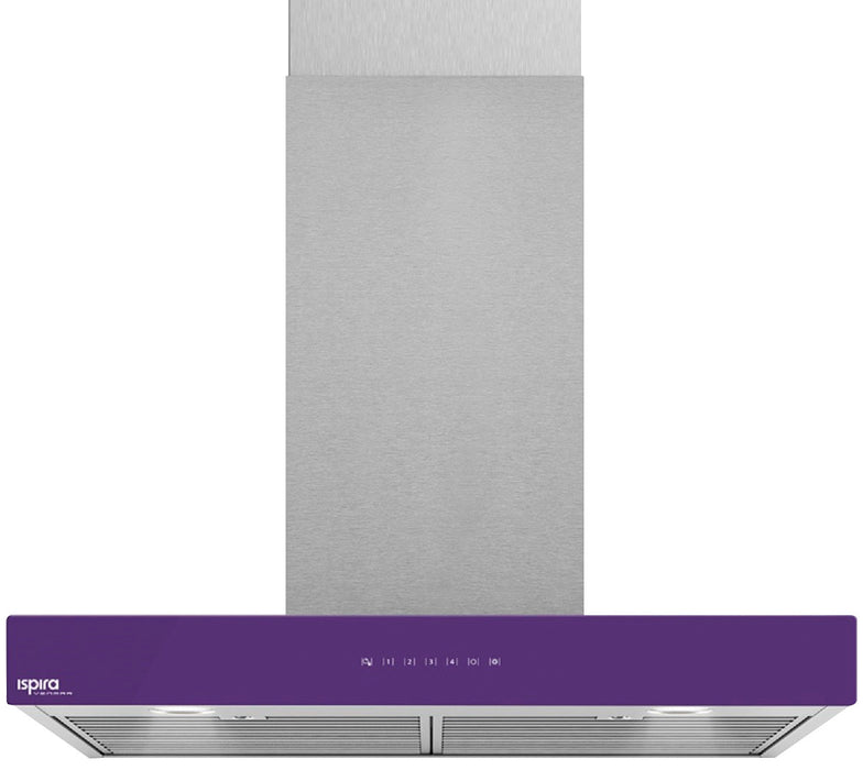 Venmar Ispira 36\" Chimney Range Hood – Purple