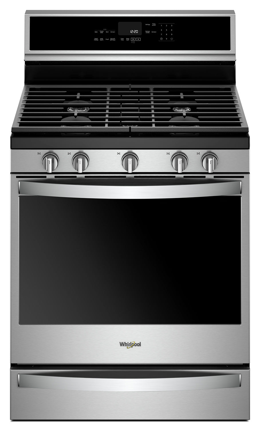 Whirlpool 5.8 Cu. Ft. Gas Range with AquaLift® and SelfClean Fin