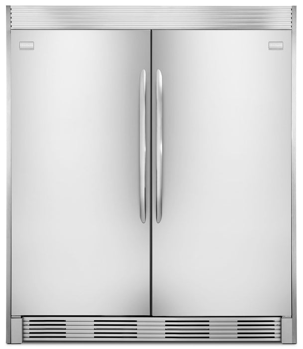 Frigidaire Gallery 18.6 Cu. Ft. Refrigerator, 18.6 Cu. Ft. Freezer and Trim Kit Package