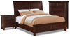 Sonoma 5-Piece King Bedroom Package with Chest and Nightstand – Dark Brown