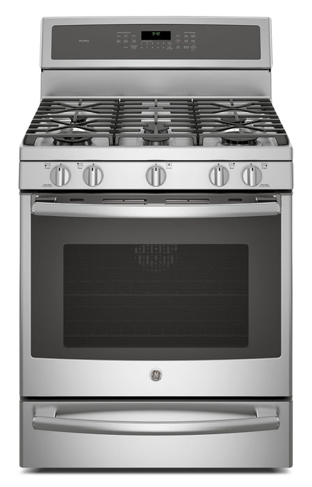 GE 5.6 Cu. Ft. Freestanding Gas Range – PCGB940ZEJSS