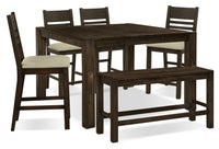Jade 6-Piece Counter-Height Dining Package