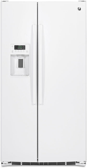 GE 25.4 Cu. Ft. Side-By-Side Refrigerator – GSE25GGHWW