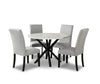 Verona 5-Piece Dining Package with Round Dining Table
