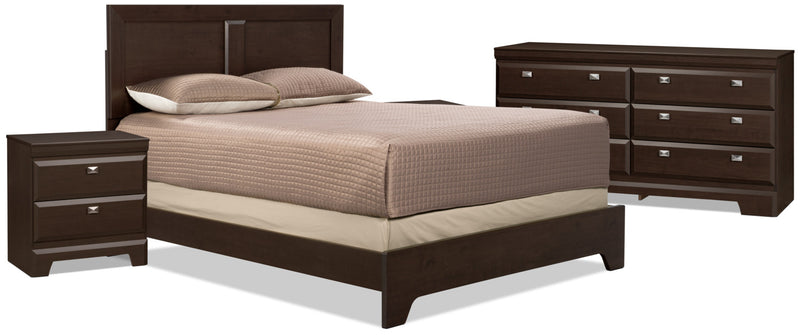 Yorkdale 6-Piece Queen Bedroom Package with 2 Nightstands