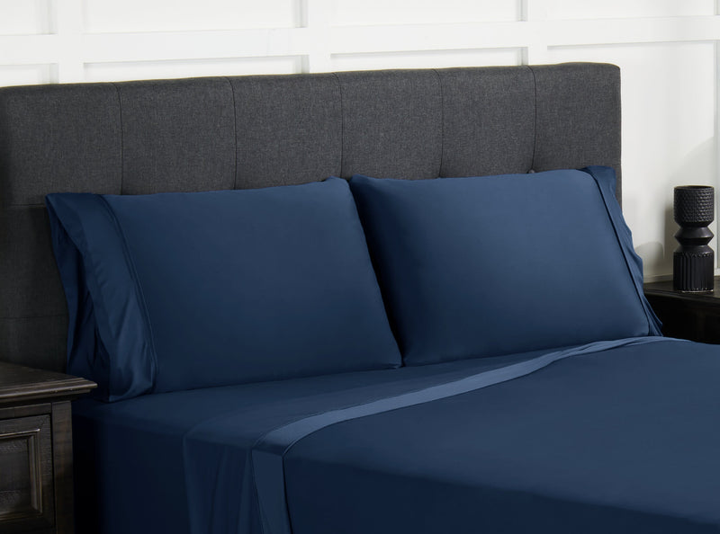 BEDGEAR Ver-Tex™ Performance 4-Piece Queen Sheet Set - Navy