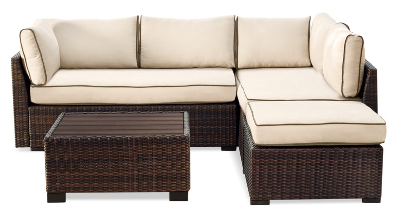 Loughran 4-Piece Patio Sectional Set
