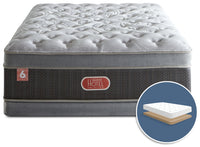 Beautyrest® Hotel Diamond 6 Plush Ultra Euro-Top Low-Profile Full Mattress Set