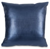 Metallika Accent Pillow – Blue